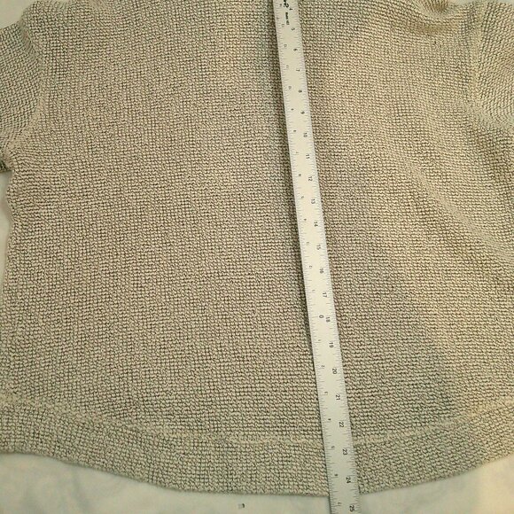 Sweaty Betty Women's Restful Boucle Half Zip Sweatshirt Light Gray Size 4-6 | - Picture 5 of 10